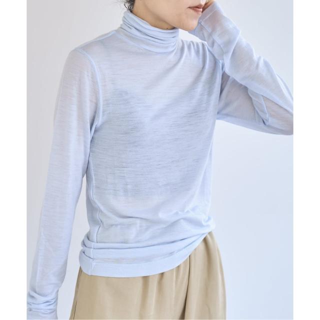 エミリーウィーク（emilyweek）/《追加》スーパーウール タートルネックシアープルオーバー