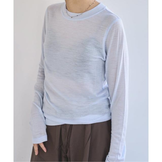 エミリーウィーク（emilyweek）/《追加》スーパーウール クルーネックシアープルオーバー