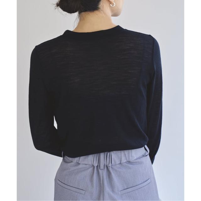 エミリーウィーク（emilyweek）/《追加》スーパーウール クルーネックシアープルオーバー