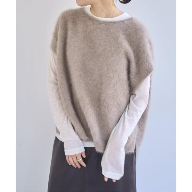 エミリーウィーク（emilyweek）/《追加》スーパーウール クルーネックシアープルオーバー