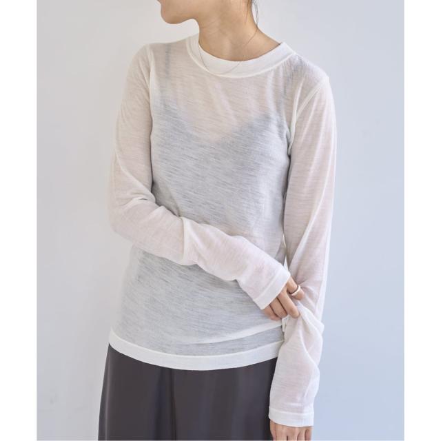 エミリーウィーク（emilyweek）/《追加》スーパーウール クルーネックシアープルオーバー