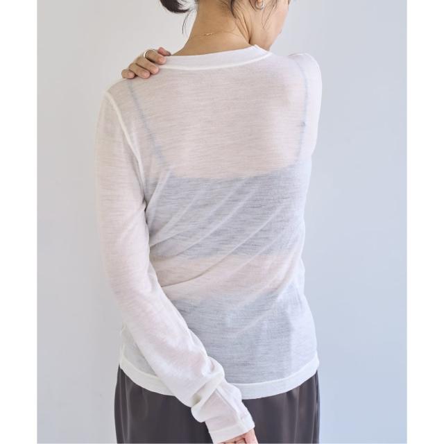 エミリーウィーク（emilyweek）/《追加》スーパーウール クルーネックシアープルオーバー