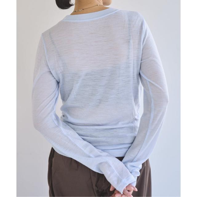 エミリーウィーク（emilyweek）/《追加》スーパーウール クルーネックシアープルオーバー