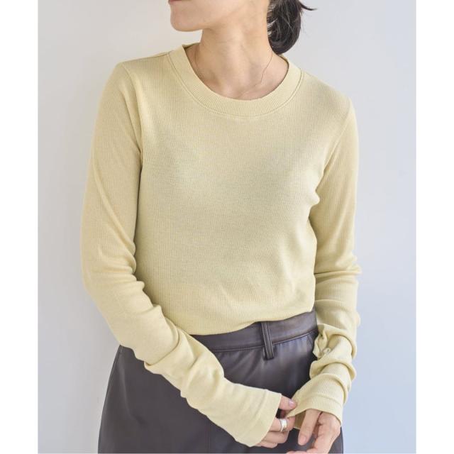 エミリーウィーク（emilyweek）/《追加》コットンカシミヤテレコクループルオーバー