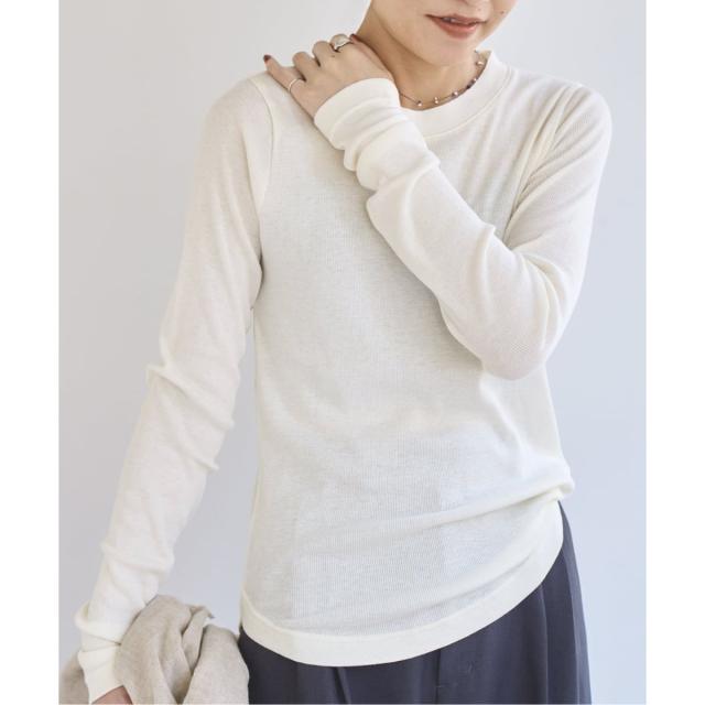 エミリーウィーク（emilyweek）/《追加》コットンカシミヤテレコクループルオーバー