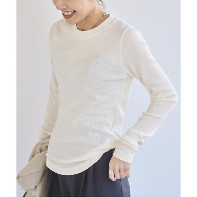 エミリーウィーク（emilyweek）/《追加》コットンカシミヤテレコクループルオーバー