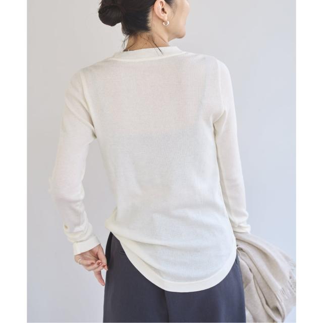 エミリーウィーク（emilyweek）/《追加》コットンカシミヤテレコクループルオーバー