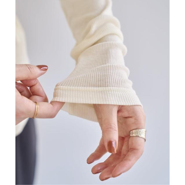 エミリーウィーク（emilyweek）/《追加》コットンカシミヤテレコクループルオーバー