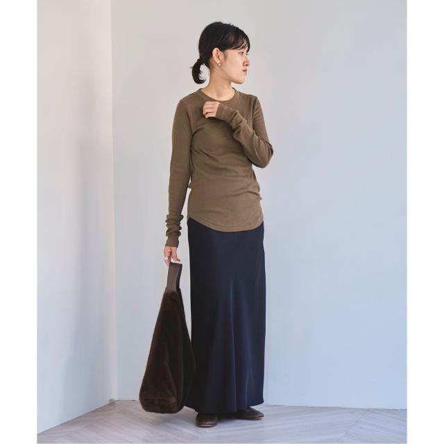 エミリーウィーク（emilyweek）/《追加》コットンカシミヤテレコクループルオーバー