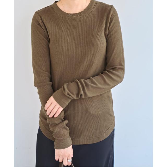 エミリーウィーク（emilyweek）/《追加》コットンカシミヤテレコクループルオーバー