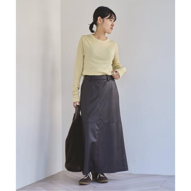 エミリーウィーク（emilyweek）/《追加》コットンカシミヤテレコクループルオーバー