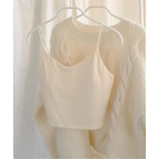 エミリーウィーク（emilyweek）/《追加予約5》リヨセルクロップドブラキャミ