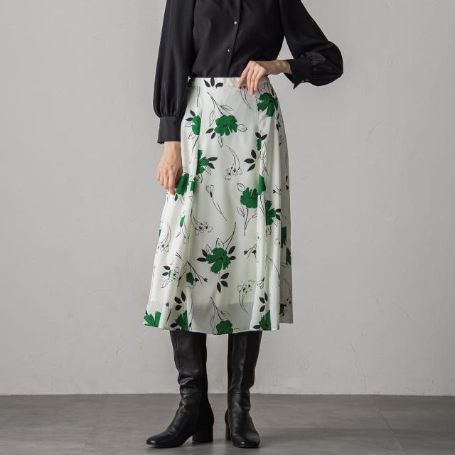 ロートレアモン デュクラス（LAUTREAMONT DE CLASSE）/FLOWER PRINT SKIRT_4