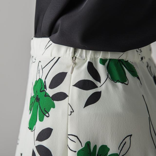 ロートレアモン デュクラス（LAUTREAMONT DE CLASSE）/FLOWER PRINT SKIRT_9