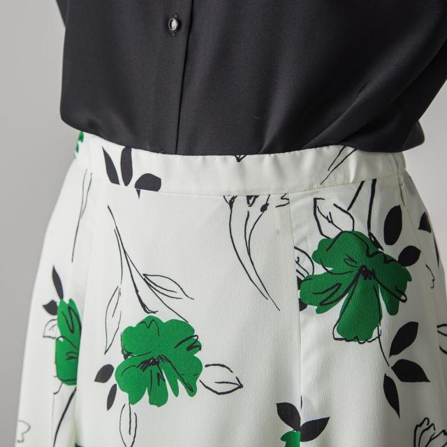 ロートレアモン デュクラス（LAUTREAMONT DE CLASSE）/FLOWER PRINT SKIRT_10