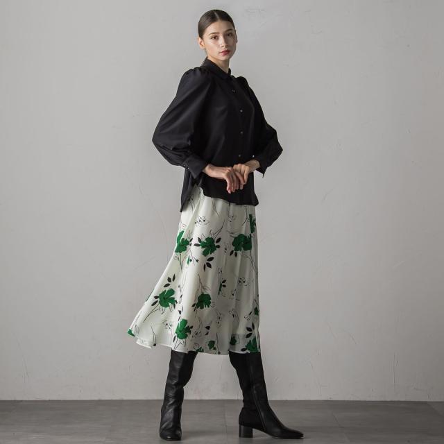 ロートレアモン デュクラス（LAUTREAMONT DE CLASSE）/FLOWER PRINT SKIRT_13