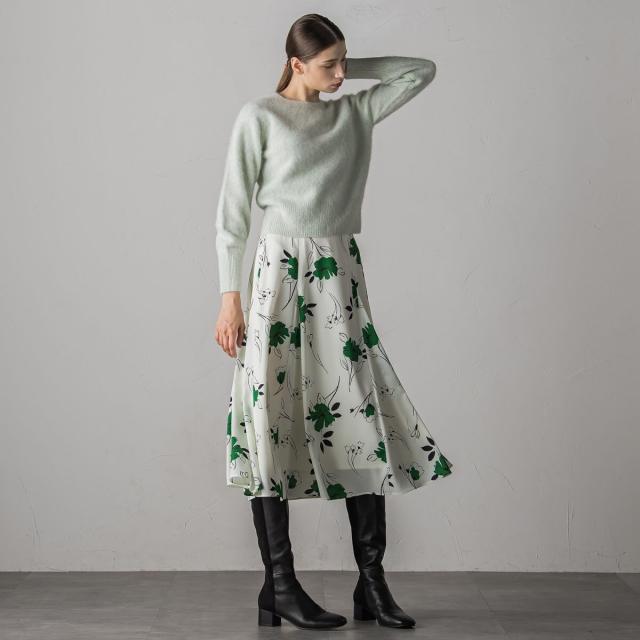 ロートレアモン デュクラス（LAUTREAMONT DE CLASSE）/FLOWER PRINT SKIRT_15