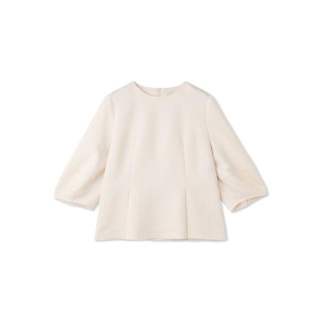 ロートレアモン デュクラス（LAUTREAMONT DE CLASSE）/フォルムスリーブ ジャガードブラウス≪手洗い可能≫