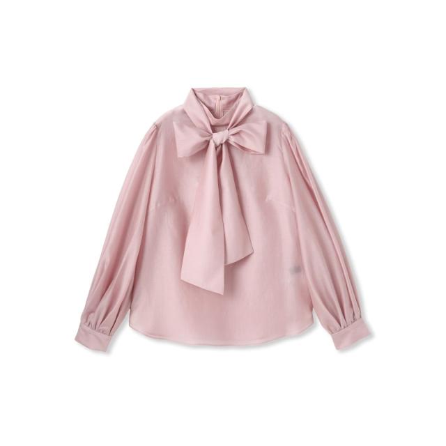 ロートレアモン デュクラス（LAUTREAMONT DE CLASSE）/ボウタイスタンドカラーブラウス≪手洗い可能≫