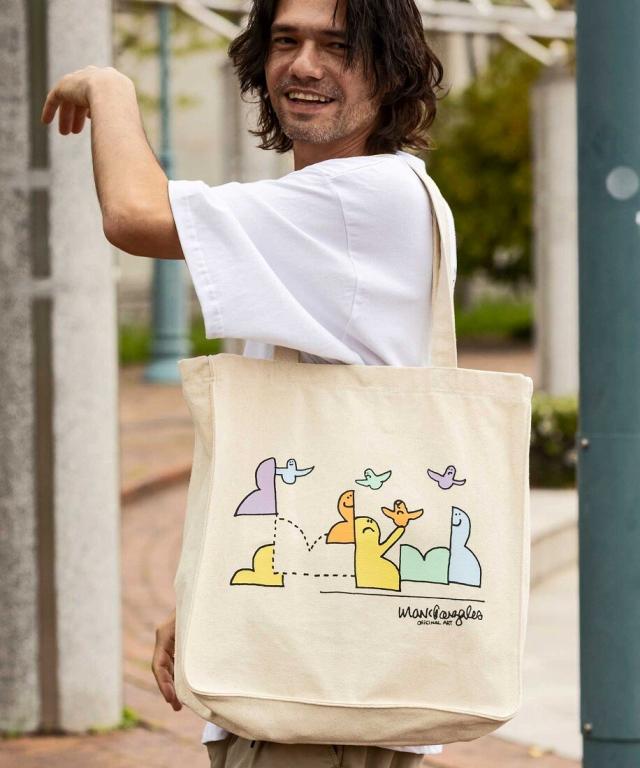 マーク・ゴンザレス（MARK GONZALES）/MARK GONZALES スクエアトート
