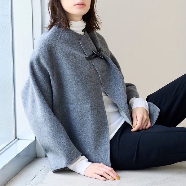 リズム（R_ISM）/【リバーシブル】ウールバイカラーリバージャケット