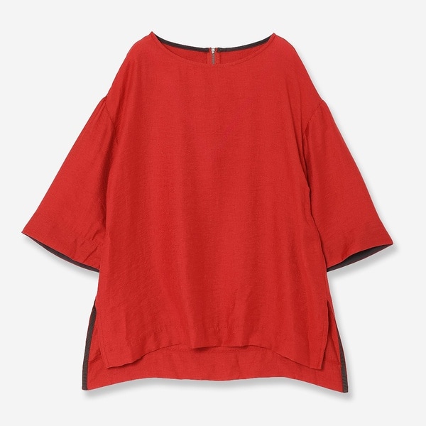 リズム（R_ISM）/【洗える】クルーネックTブラウス