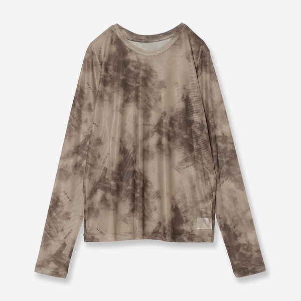 リズム（R_ISM）/【オリジナルプリント・洗える】チュールプリントカットソー