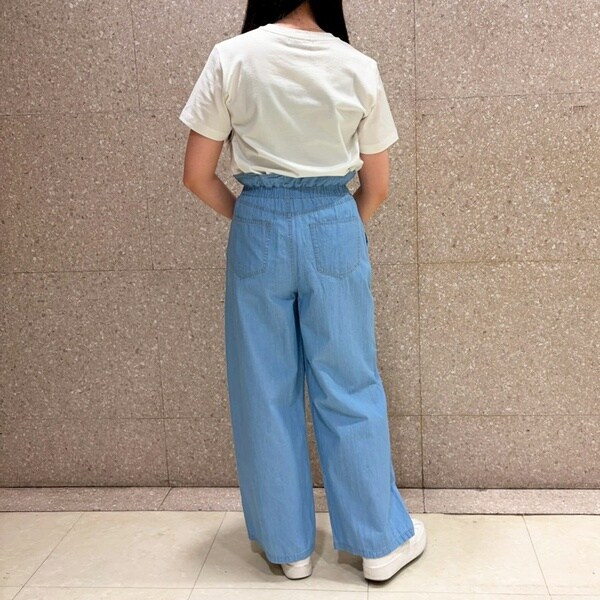 リズム（R_ISM）/【セットアップ対応・洗える・S/M/Lサイズ】シャンブレーデニムトラウザー_11