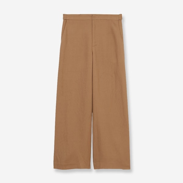 リズム（R_ISM）/【セットアップ対応・洗える・S/M/Lサイズ】リネンブレンドワイドパンツ 19,800円