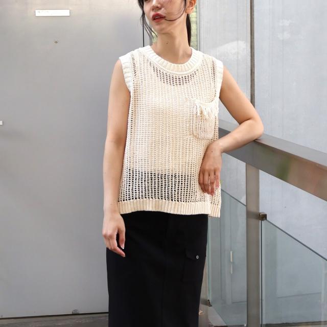 エトレリー/メッシュニットタンクトップの通販はau PAY マーケット