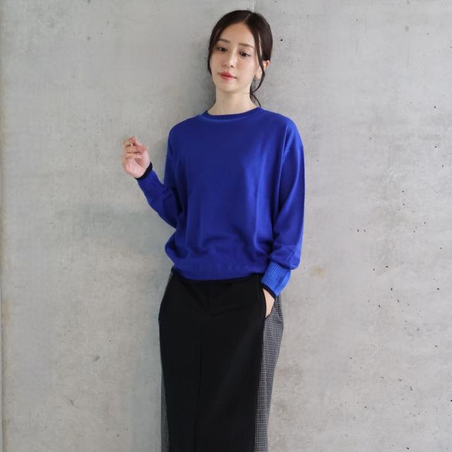 エトレリー（etre relie）/リブタートルニット