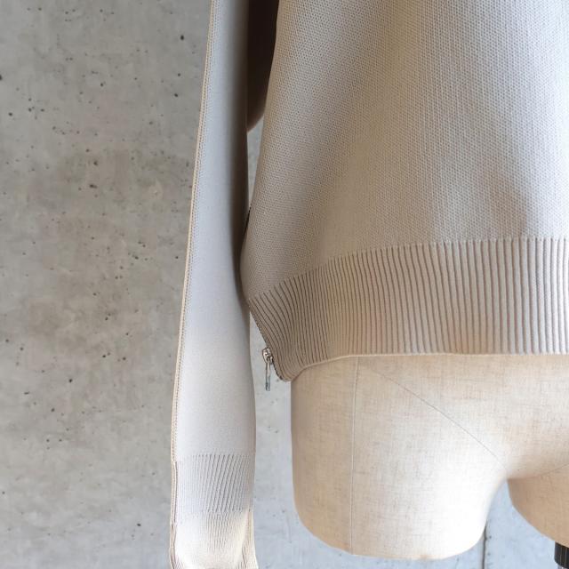 エトレリー（etre relie）/ポンチドッキングポリエステルニット