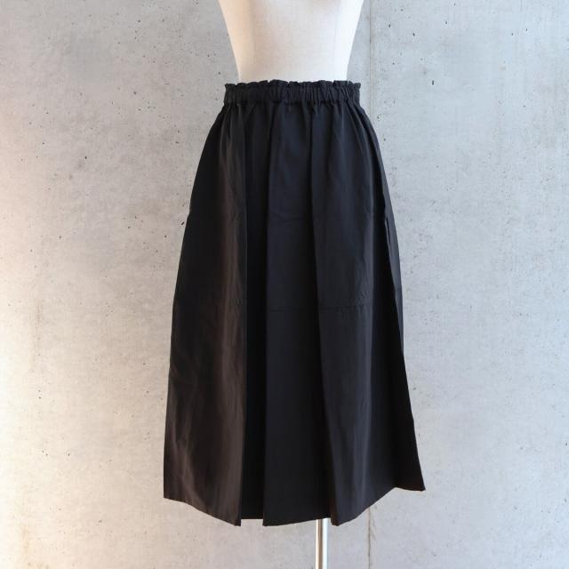 エトレリー（etre relie）/タフタ切替スカート TRチェックプリーツ