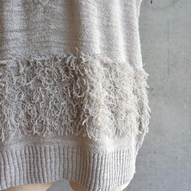 エトレリー（etre relie）/ループニットベスト