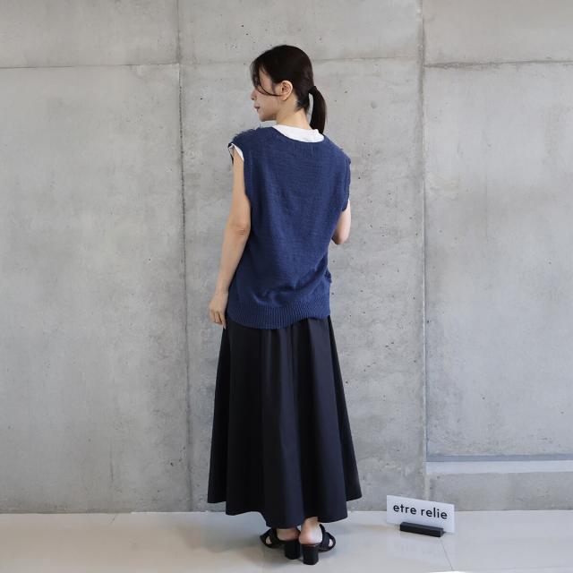 エトレリー（etre relie）/ループニットベスト