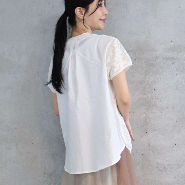 エトレリー（etre relie）/ 変わりカノコニット肩開きニットの通販はau