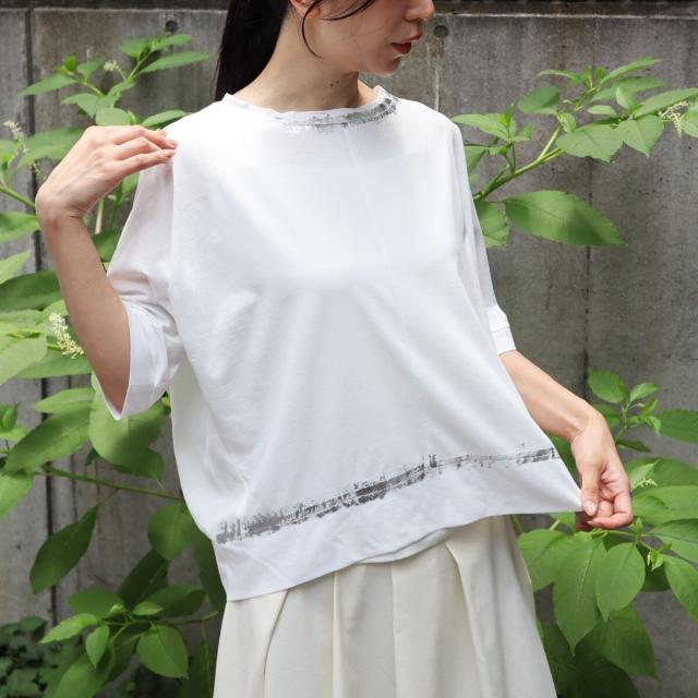 エトレリー（etre relie）/【etre relie】箔プリントTシャツ