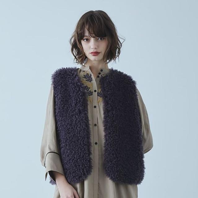 エトレリー（etre relie）/【etre relie】フェイクムートン