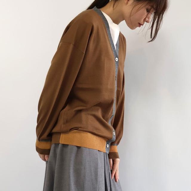 エトレリー（etre relie）/【etre relie】ハイゲージウールカーディガン