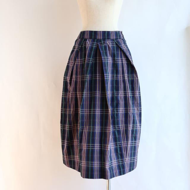 エトレリー（etre relie）/【etre relie】エコドビーチェックパレルスカート エトレリー（etre relie）/【etre relie】エコドビーチェックパレル