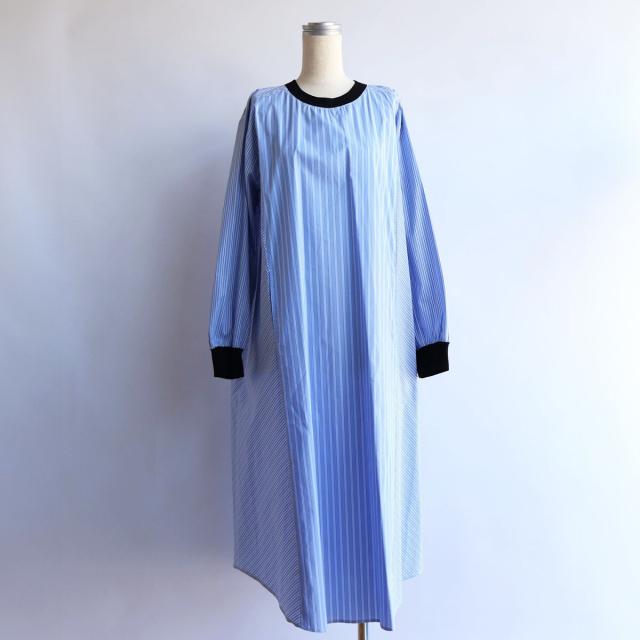 エトレリー（etre relie）/【etre relie】 ストライプバイカラーワンピース_8