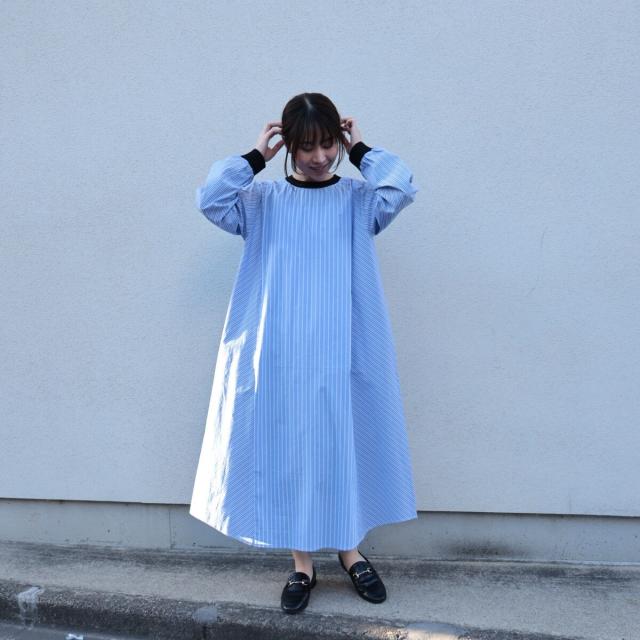 エトレリー（etre relie）/【etre relie】 ストライプバイカラーワンピース_2