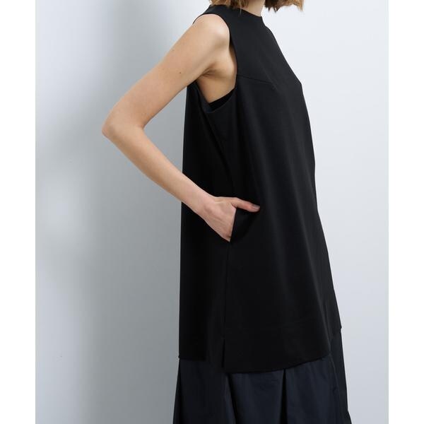 LANVIN en Bleuランバン オンブルーストレッチポンチコンビワンピース ストレッチポンチコンビワンピース|LANVIN en Bleu | LANVIN en