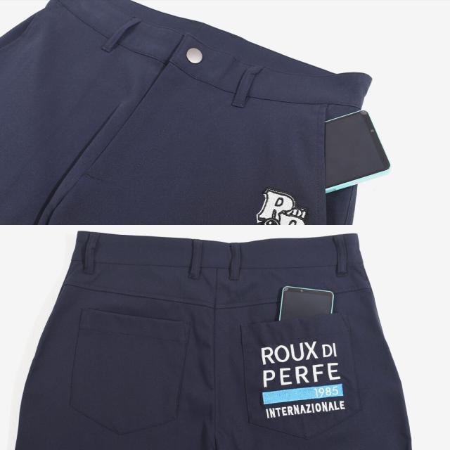 ルゥディパフィーインターナショナル（ROUX DI PERFE INTERNAZIONALE）/撥水加工前後刺繍入りパンツ ルゥディパフィーインターナショナル（ROUX DI PERFE INTERNAZIONALE