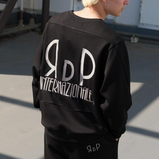 ルゥディパフィーインターナショナル（ROUX DI PERFE INTERNAZIONALE）/RDPロゴ刺繍ダンボールニットトレーナー