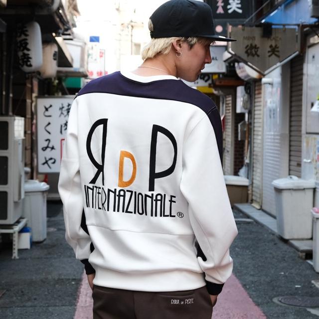 ルゥディパフィーインターナショナル（ROUX DI PERFE INTERNAZIONALE）/RDPロゴ刺繍ダンボールニットトレーナー_1