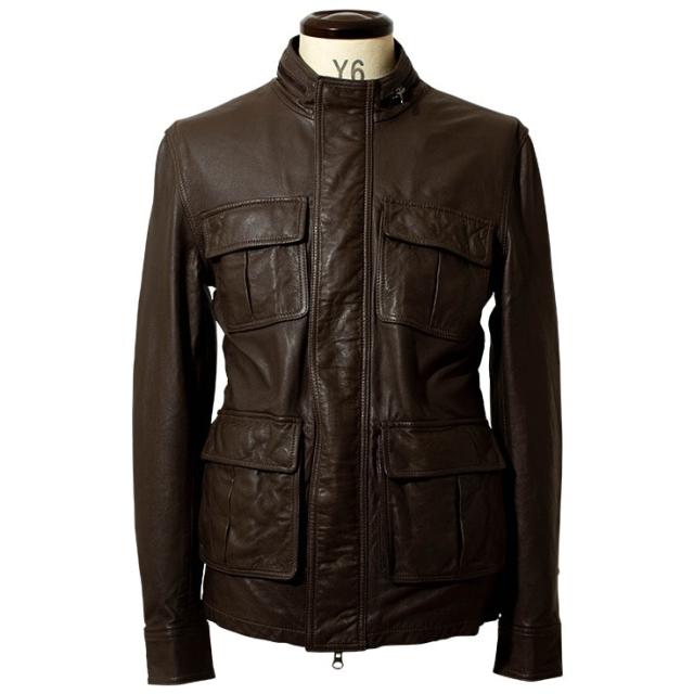 リューグー（LIUGOO）/LIUGOO 本革 M−65タイプ レザーフィールド