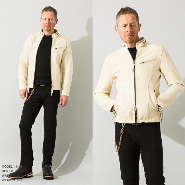リューグー（LIUGOO）/Liugoo Leathers 本革 メッシュレザー シングル