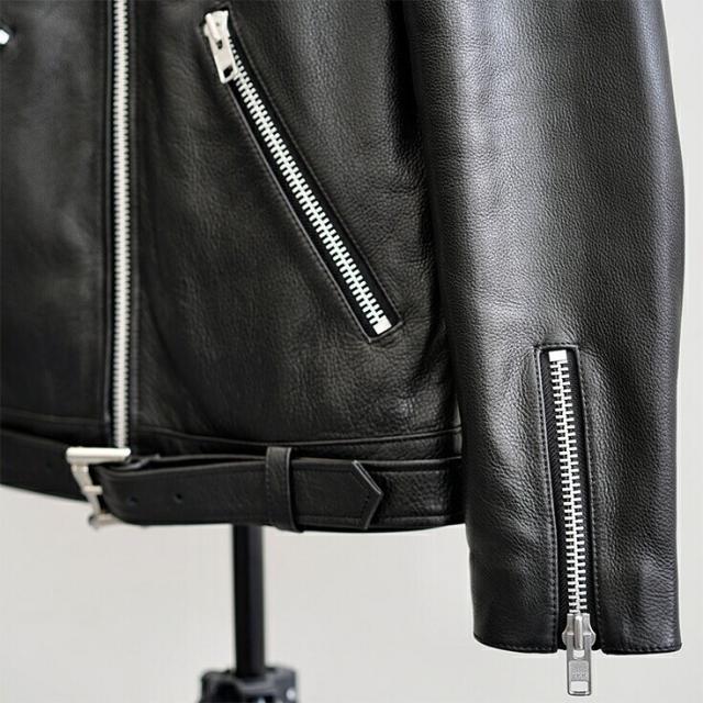 リューグー（LIUGOO）/VALLET 本革 シングルライダースジャケット