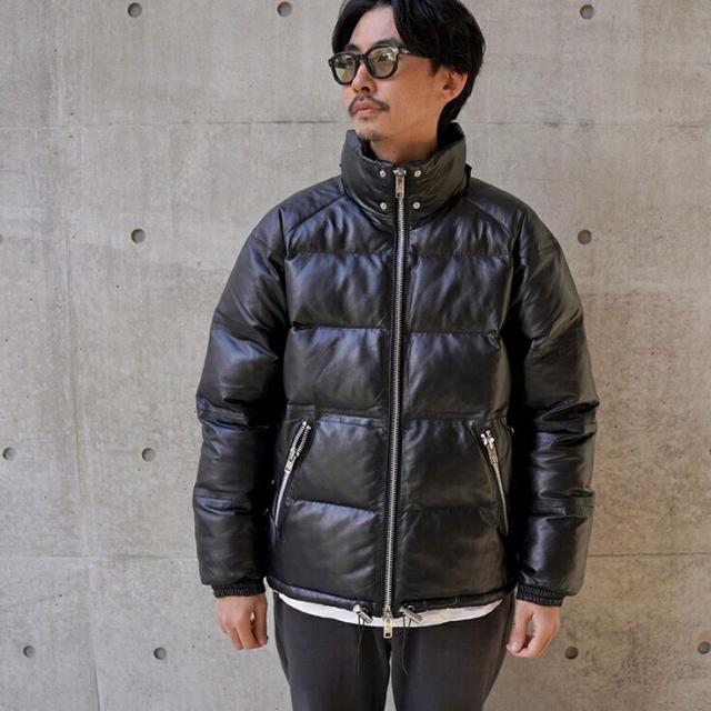 リューグー（LIUGOO）/VaLLet 本革 中綿ジャケット メンズ ヴァレット VALLET04SH  中綿レザージャケット_3